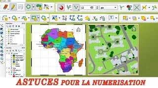 Miniature : QGIS - Meilleures astuces pour bien numérisation et digitaliser - Tutoriel