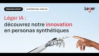 Miniature : Webinaire Smart Persona propulsé par Léger