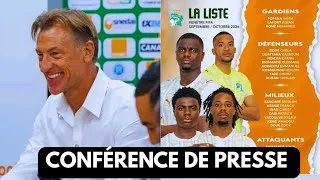 Miniature : CONFÉRENCE DE PRESSE DE HERVÉ RENARD | TRÊVE DE SEPTEMBRE/OCTOBRE 