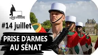 Miniature : Prise d'armes au Sénat – La Légion étrangère à l'honneur