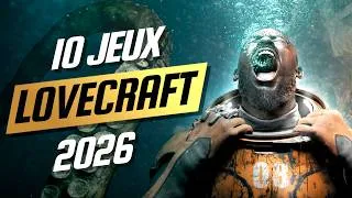Miniature : 10 JEUX inspirés de LOVECRAFT à découvrir en 2026 (Cthulhu, Horreur, Enquêtes | PS5, XBOX, PC)