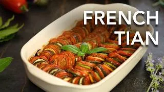Miniature : The Most Beautiful French Vegetable Recipe  Tian