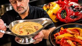 Miniature : Recette de sauce aux poivrons : parfaite pour le poisson et les pâtes !
