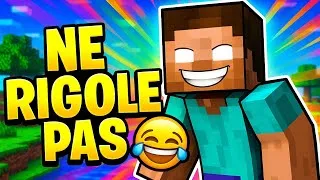 Miniature : Essaye de ne pas rire ! Animations Minecraft DRÔLES ! 😂 (Tomiix, FlyZ3r, Npyoshi... )