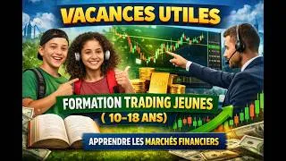 Miniature : Vacances Utiles : Formation Trading Jeunes (10–18 ans) | Apprendre les Marchés Financiers