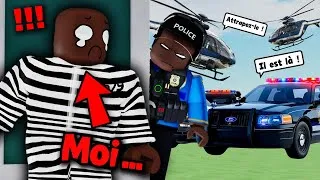 Miniature : Je suis RECHERCHÉ par TOUTE la POLICE de ROBLOX !