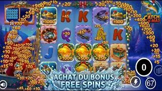 Miniature : Re : Achat des Free Spins, sur la slot Big Catch Xmas