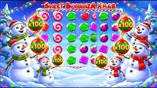 Miniature : SWEET BONANZA XMAS : Mise Max + Super Bet & Free Spins d'entré !