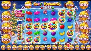 Miniature : Viser le x100, ou le x50, sur le Sweet Bonanza Xmas