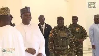 Miniature : Niamey : Présentation des vœux de fête au Président, le Général d’Armée Abdourahamane Tiani