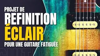 Miniature : Une guitare à TON image avec un finition DIY personnalisée!