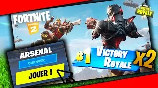 Miniature : JE FAIS un INCROYABLE TOP 1 en MODE ARSENAL sur Fortnite Battle Royale !! (oui j'adore ce mode).