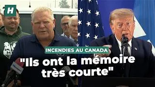 Miniature : L’Ontario réplique après la menace de Trump contre le Canada et ses feux de forêt