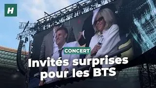 Miniature : La présence d’Emmanuel et Brigitte Macron au concert de BTS n’est pas passée inaperçue