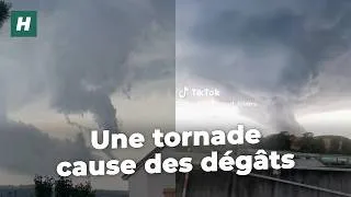 Miniature : Près de Saint-Étienne, un « phénomène de type mini-tornade » cause d’importants dégâts
