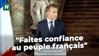 Miniature : Dans une rare prise de parole sur 2027, Macron appelle à « ne pas prédire le pire »