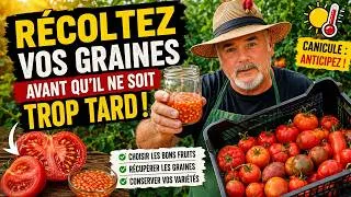 Miniature : Canicule : récoltez dès maintenant les graines de vos tomates avant qu'il ne soit trop tard !