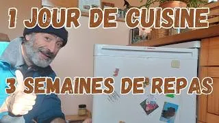 Miniature : Je ne cuisine plus tous les jours, mais 1 fois pour 3 semaines (et en plus je mange mieux)