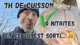 Miniature : Faire son jambon blanc sans nitrites : ce qui est sorti de la chaussette...