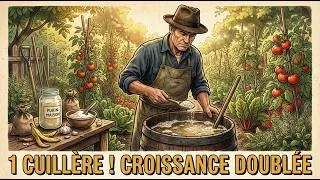 Miniature : 1 Cuillère De Ce Thé De Compost Double Rapidement La Croissance Des Tomates