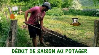 Miniature : Début de saison au jardin (préparation et plantations)