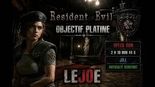 Miniature : Resident Evil HD Remaster | Speedrun Jill Débutant en 2:10:44