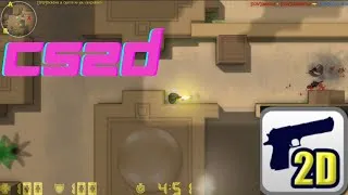 Miniature : CS2D : CSGO vu du dessus !