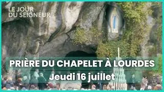 Miniature : Prière du Chapelet à Lourdes du 16 juillet 2026 en intégralité - Le Jour du Seigneur