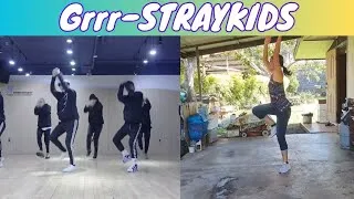 Miniature : 2ème essai Dance cover "Grrr" de Straykids (extraits...je m'en sors bien) 😁🥰