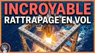 Miniature : La CHINE réussit L'EXPLOIT de RATTRAPER sa fusée en VOL ! - Le Journal de l'Espace #350