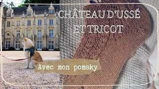 Miniature : Je vous emmène au CHATEAU D'USSÉ 🏰 et nouvelle technique chaussette