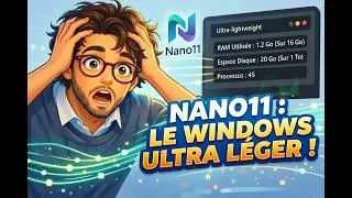Miniature : Nano11 : Le Windows ULTRA LÉGER !