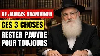Miniature : Arrêtez de donner CES 3 choses ou vous resterez pauvre toute votre vie (sagesse du Talmud)
