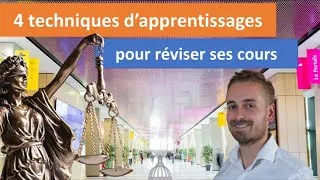 Miniature : Comment réviser ses cours de Droit ? - Les 4 meilleures techniques d’apprentissage