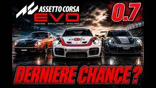 Miniature : ASSETTO CORSA EVO EST EN DANGER... La 0.7 n'a pas le droit a L'ERREUR !
