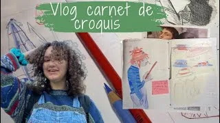 Miniature : Carnet de Croquis, Dessin d’observation - VLOG - Devoir en STD2A