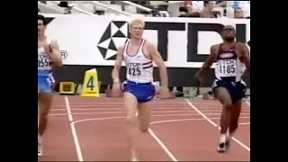 Miniature : Jerome Young 44.87 vs Iwan Thomas 44.98 vs Robert Maćkowiak 45.26 NR 400m 1997 World Championships
