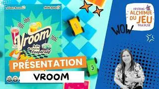 Miniature : Vroom présenté au festival Alchimie du jeu + Bonus