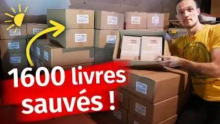 Miniature : J’ai empêché la destruction de 1600 livres !