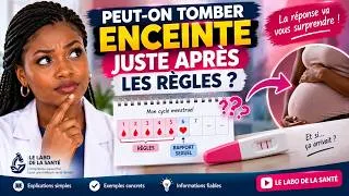 Miniature : 🥇 Peut-on tomber enceinte juste après les règles ?
