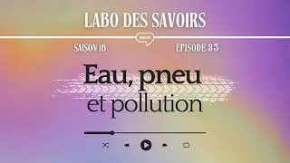 Miniature : [PODCAST] Eau, pneu et pollution