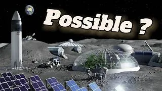 Miniature : La Lune : un lieu de Vie pour l’Humanité ?