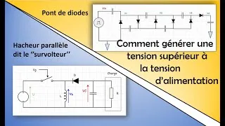 Miniature : Hacheur parallèle et pont de diodes