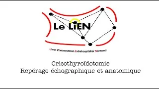 Miniature : Cricothyroïdotomie - Repérage échographique et anatomique