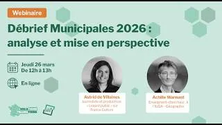 Miniature : Webinaire : décryptage post-élection municipales 2026