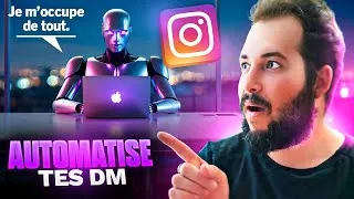Miniature : Comment créer un Agent IA pour automatiser les DM Instagram (sans coder)