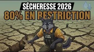 Miniature : 80% de la France en Restriction d'Eau — Ce Qui Se Passe Vraiment