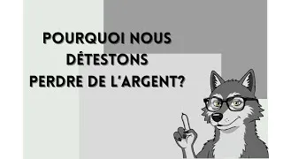 Miniature : Pourquoi perdre de l’argent fait-il si mal?