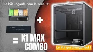 Miniature : J'ai transformé mon imprimante CREALITY K1 Max en K1 MAX combo