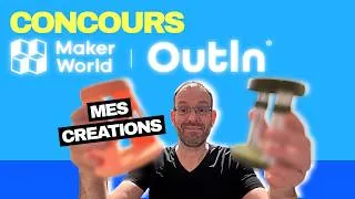 Miniature : Participez au concours MAKERWORLD / OUTIN !  Des imprimantes BAMBULAB 🎋 à gagner !